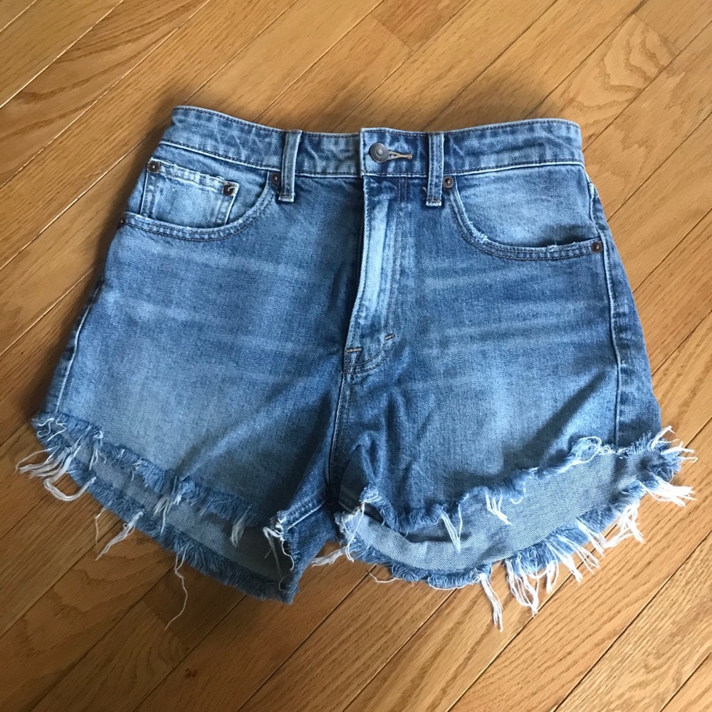 Lucky Pins Denim Shorts
